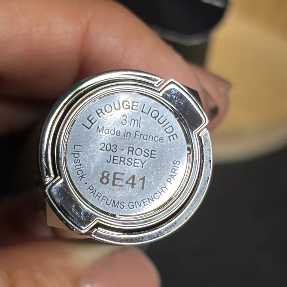Givenchy Le Rouge Liquide - 203 Rose Jersey Lipstick New